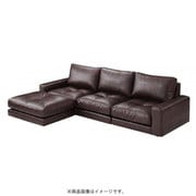 YS-26748 [モジュールローソファ Luciano(ルチアーノ) コーナーカウチ ダークブラウン]