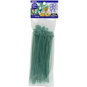 園芸用結束バンド緑 100本 150mm [園芸用結束バンド 100本 150mm 緑  そえ木・支柱止め]