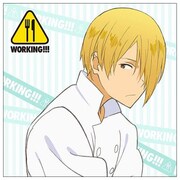 もふもふミニタオル WORKING！！！ 佐藤潤 [キャラクターグッズ]