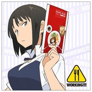 もふもふミニタオル WORKING！！！ 白藤杏子 [キャラクターグッズ]