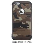 IP15-NPLS-08502B [iPhone 6s Plus用 シリコンとPCのハイブリッドケース（ブラウン系迷彩）]