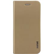 IP15-NPLS-08504C [iPhone 6s Plus用スタンドにもなる手帳タイプ合皮ケース（ゴールド）]