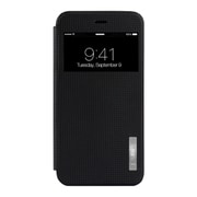 IP14-NPLS-08504A [iPhone 6s Plus用窓付き手帳タイプ合皮ケース（ブラック）]