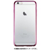 IP15-NPUS-08302D [iPhone 6s用軽量で透明なTPUケース（縁:ローズピンク色）]