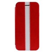 IP15-NPUS-08505A [iPhone 6s用スタンド機能付き手帳タイプ合皮ケース（レッド系）]