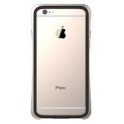 GOSH-6SE172 [iPhone 6s用ハードなPCとソフトなポリマー素材を組合わせたバンパー（ゴールド）]