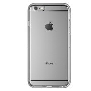 GOSH-6SE200 [iPhone 6s Plus用ハードなPCとソフトなポリマー素材を組合わせた背面ケース（シルバー）]