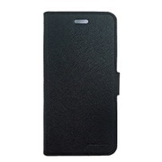 GOSH-6SE176 [iPhone 6s用スタンド機能、カードスロット付き手帳タイプ合皮ケース（ブラックXグリーン）]