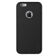 GOSH-6SE184 [iPhone 6s用合皮製背面ケース（ブラック）]