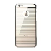 GOSH-6SE194 [iPhone 6s Plus用軽量で薄い透明なボディーにライン状の金メッキ施した背面ケース]