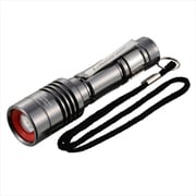 防水LEDズームトーチライト 単四1本 150lm LHA-YKS411WZ-S