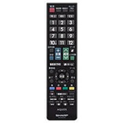 液晶テレビ用リモコン RRMCGB129WJSA 0106380459