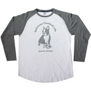 SJ15552 108 S [パンディアーニ ロングTシャツ Sサイズ ホワイト×グレー]