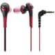インナーイヤーヘッドホン レッド ATH-CKS550 RD