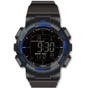 Dash Professional(ダッシュプロフェッショナル) 電波ソーラー メンズ ブラック/ブルー ADWW15039RCSOL1