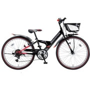 子ども用自転車 エクスプレスジュニア 24型 ブラック&レッド EX46T5 1A544B0