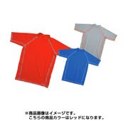 ME-1259 [CS ラッシュガード 半袖 Lサイズ レッド]