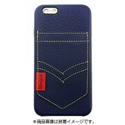 UUOOIP6SDENI [iPhone 6/iPhone 6s用ケース Slimline Pocket Leather Hard Shell Blue]