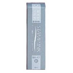 顔料系 スタンプ台用 補充インク 30ml 銀色 SA-47