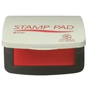 顔料系 スタンプ台 小型 赤色 SA-31