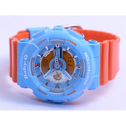 ヨドバシ.com - カシオ CASIO Baby-G ベビージー BA-110NC-2AJF [90's COLOR オレンジ×ライトブルー]  通販【全品無料配達】