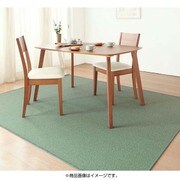 15色から選べる はっ水・防汚・防ダニ・抗菌・防炎・制電機能付きキッチンマット humming(ハミング) 60×150cm ミントグリーン YS-16525