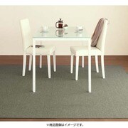 15色から選べる はっ水・防汚・防ダニ・抗菌・防炎・制電機能付きキッチンマット humming(ハミング) 60×150cm シルバーアッシュ YS-16528