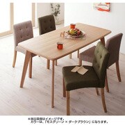 天然木北欧スタイルダイニング Kulm(クルム) 5点セット モスグリーン×ダークブラウン YS-25291