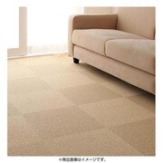 防音・防ダニ・防炎・制電機能付きタイルカーペット silenta(シレンタ) 同色20枚入り ベージュ YS-16687