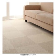 防音・防ダニ・防炎・制電機能付きタイルカーペット silenta(シレンタ) 同色40枚入り アイボリー YS-16698