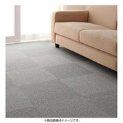 防音・防ダニ・防炎・制電機能付きタイルカーペット silenta(シレンタ) 同色40枚入り グレー YS-16708