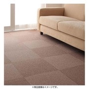 消臭・はっ水・防汚・防ダニ・防炎・制電機能付きタイルカーペット nonsmell(ノンスメル) 同色10枚入り モカブラウン YS-16716