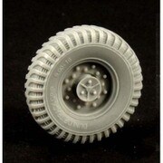 PZ35344 [1/35 英 シボレー15C装甲車用タイヤホイール ダンロップ製]