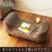 ウォーターヒヤシンスシリーズ Wyja(ウィージャ) テーブル YS-5228