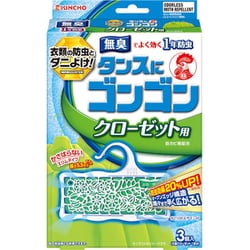 ヨドバシ.com - 金鳥 KINCHO タンスにゴンゴン クローゼット用 1年防虫