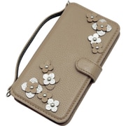 MRT-LTFRCIP6S/GR [レザーフラップケース  iPhone 6 /iPhone 6s グレージュ]