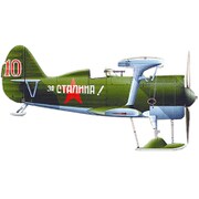 ポリカルポフI-15bis 戦闘機・スキー装着型 RA48311 [1/48 エアクラフトシリーズ 限定品]