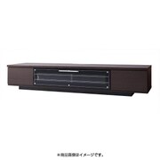 フロアタイプテレビボード PRESTON(プレストン) W180 ダークブラウン YS-7441