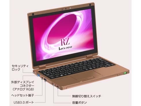 Panasonic レッツノート　RZ5 Let's note CF-RZ5 実機レビュー、中古購入も快適動作、 Surface