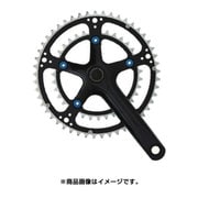 自転車部品 D11 CRK ラ クランク 51/37T（9/10） 140 ブラック
