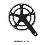 自転車部品 D11 CRK ラ クランク 51/37T（9/10） 167.5 ブラック