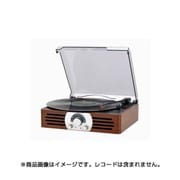 木製コンパクトレコードプレーヤー TT-38