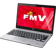 LIFEBOOK SH90/W 13.3型/SSD256GB/DVDスーパーマルチドライブ/Windows 10 Home 64ビット/スパークリングブラック FMVS90WB