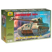 ZV3616 キングタイガー ポルシェ砲塔型 [1/35スケール 未塗装プラモデル]
