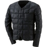 ダウンカーディガン BLK L