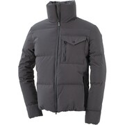 ヘビードライダウンジャケット CHA×BLK XL