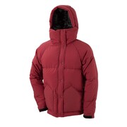 クロスダウンジャケット RED XL