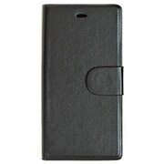 arrows Fit F-01H用 薄型手帳 SLIM FLAT CASE ブラック 1952F01H