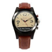 Martian Watch Voice comand Aviator B10 Bluetooth 4.0/日本アナログ時計ムーブメント/IPX4/有機EL液晶画面 MVR02AVB10
