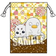 もこもこ巾着 銀魂 定春＆エリザベス